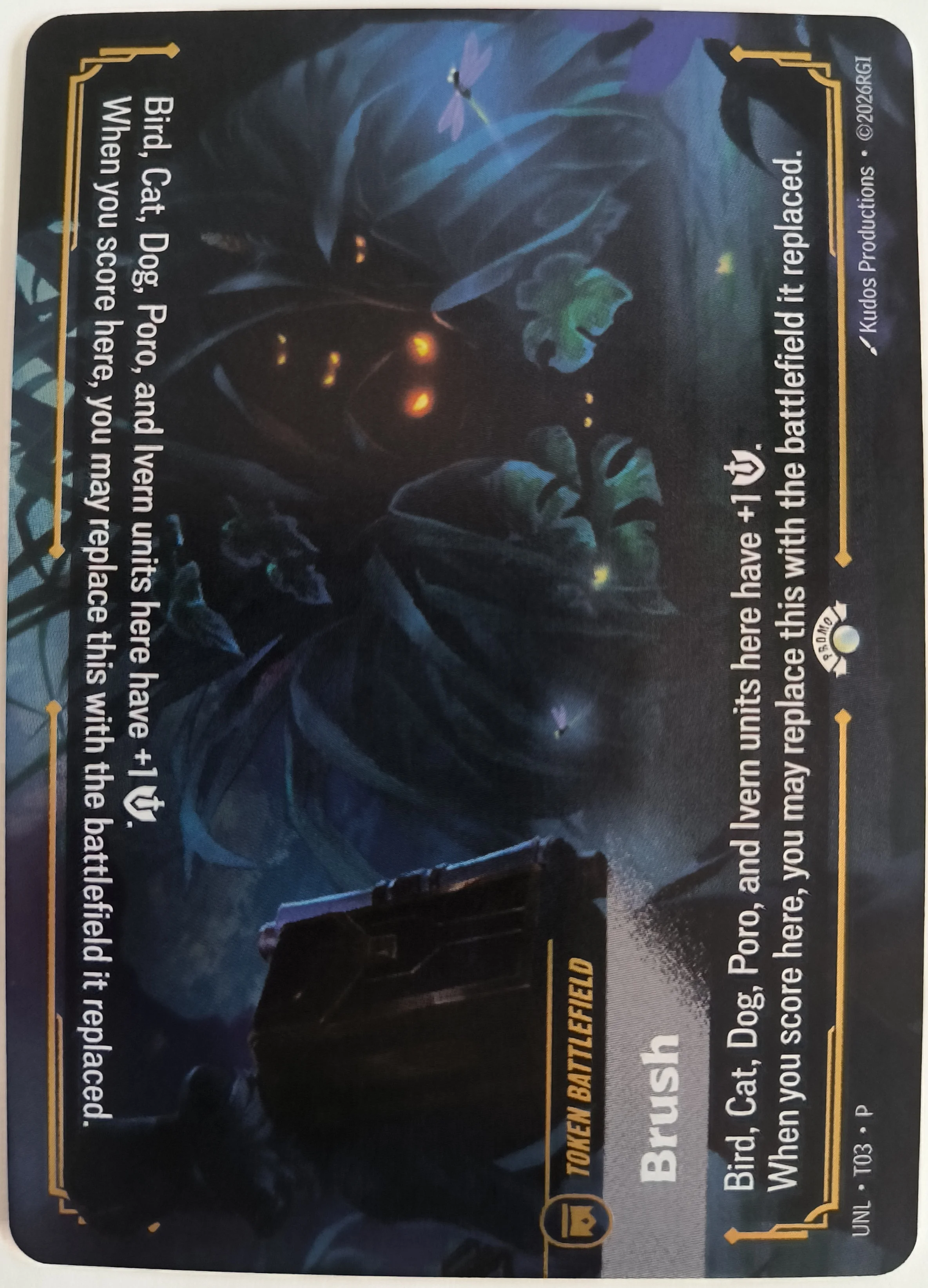 Brush - UNL-T03-p - Promotional Cards - Riftbound card